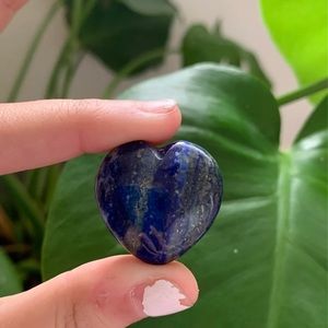 Lapis Lazuli heart